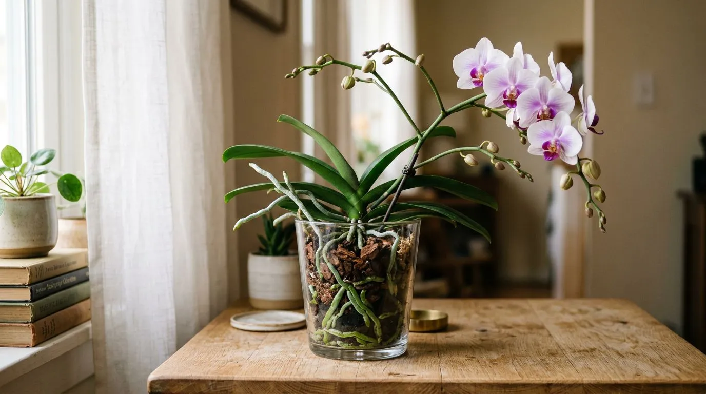Como cuidar de Orquídeas em casa: guia prático de luz, rega, substrato e floração