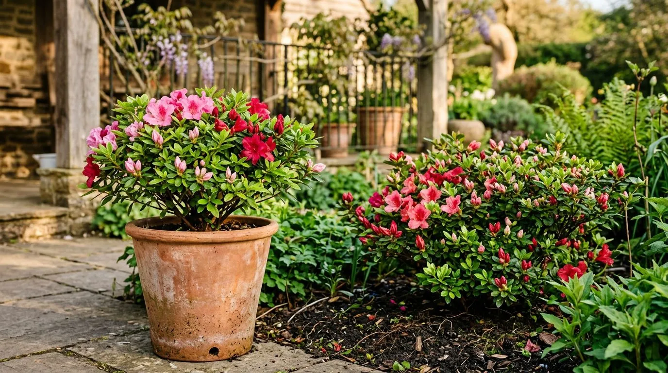 Como cuidar de Azaleias no vaso ou no jardim: guia completo de luz, rega, solo, poda e floração