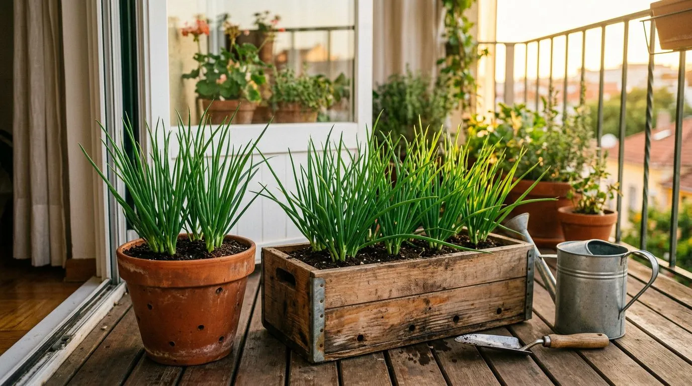 Como plantar Cebolinha em casa: guia prático para vaso, jardineira e água