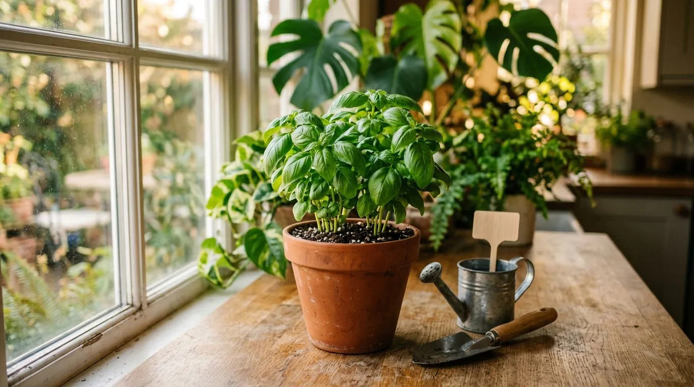 Como plantar Manjericão em casa: guia completo para vaso, canteiro e mudas