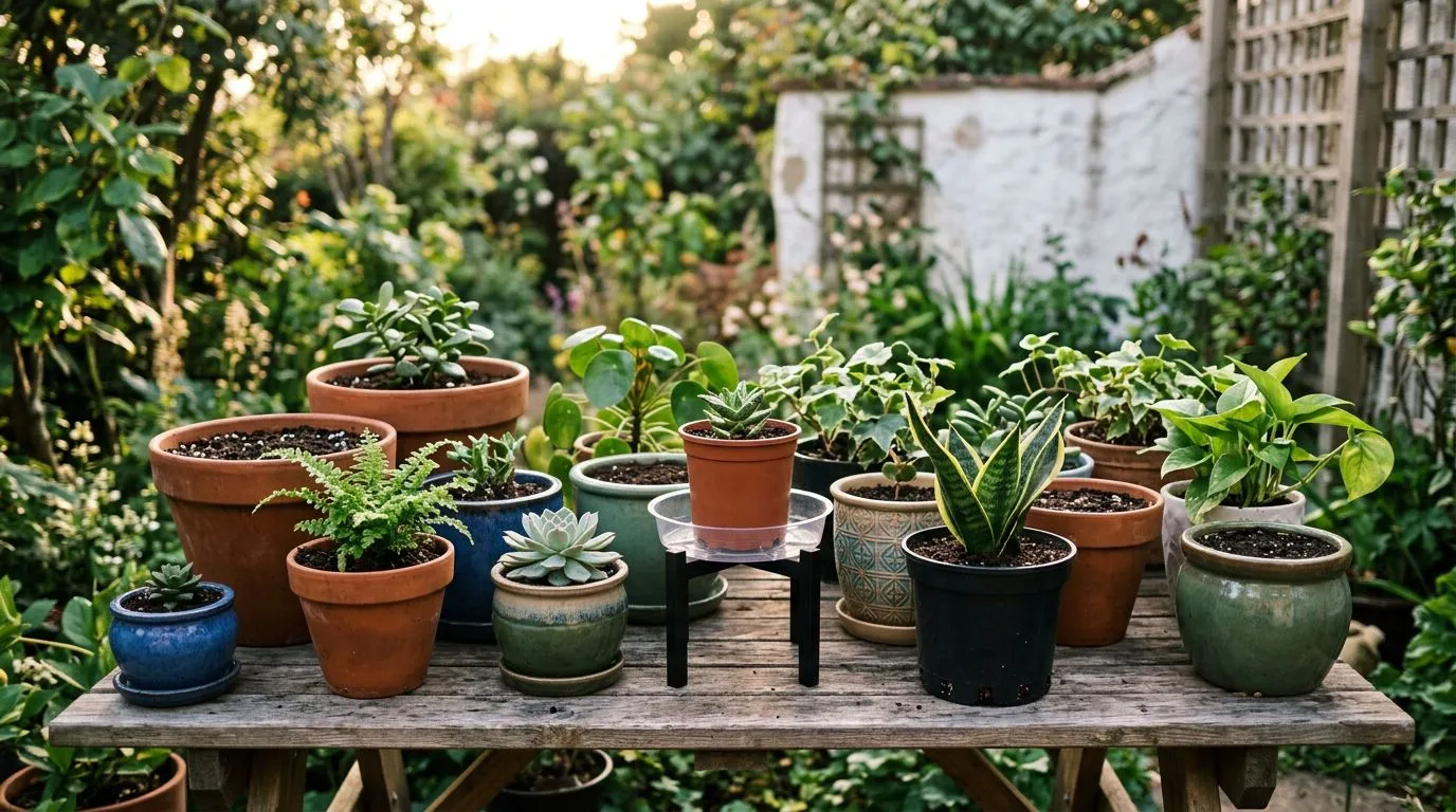 Como escolher o vaso ideal para cada planta: tamanho, material e drenagem sem erro