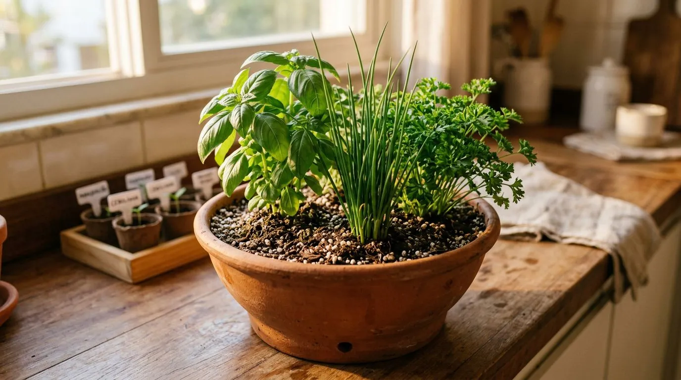 Quais temperos plantar juntos no mesmo vaso? Guia de combinação para horta