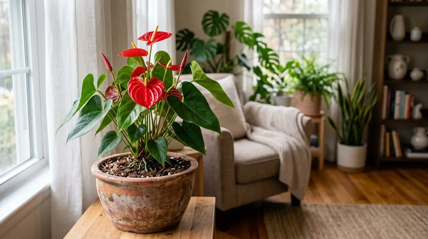Como Cuidar do Antúrio em Apartamento e Fazer Florir o Ano Todo