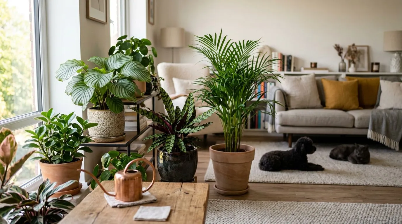 7 Plantas de Interior Seguras para Gatos e Cães para Ter em Casa