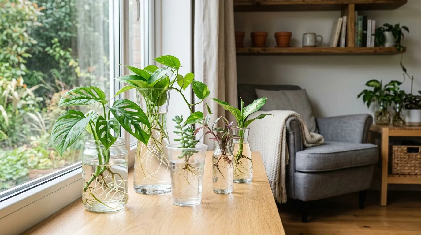 Como Cultivar Plantas de Interior na Água: Espécies Fáceis e Sem Sujeira