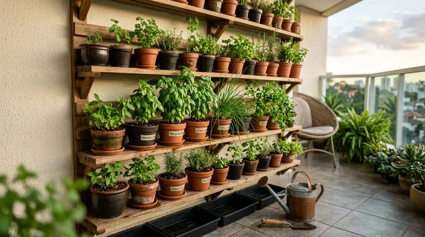 10 Ideias de Horta Vertical em casa