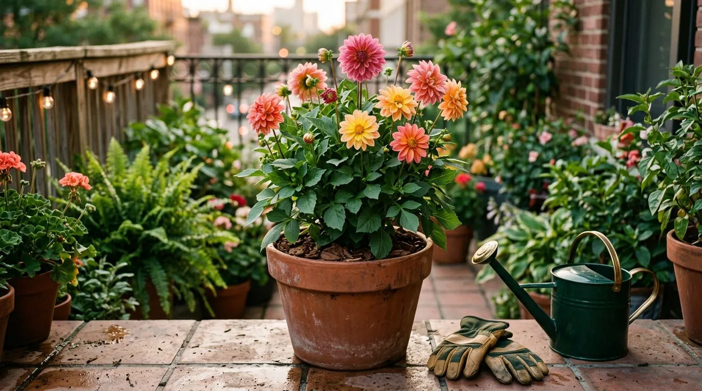 Como cuidar da dália em vaso: plantio, rega, sol e floração