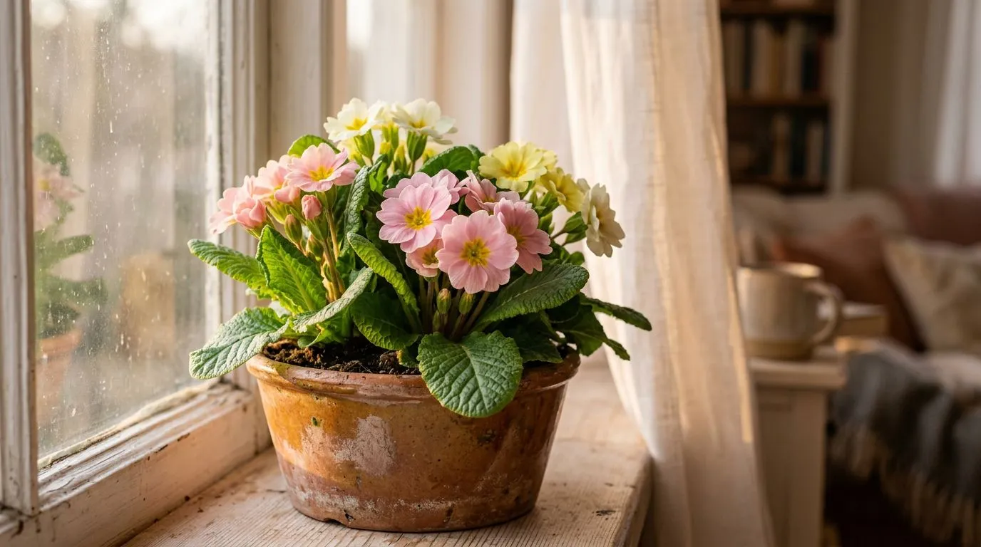 Como cuidar da prímula em vaso: luz, rega, temperatura e floração por mais tempo