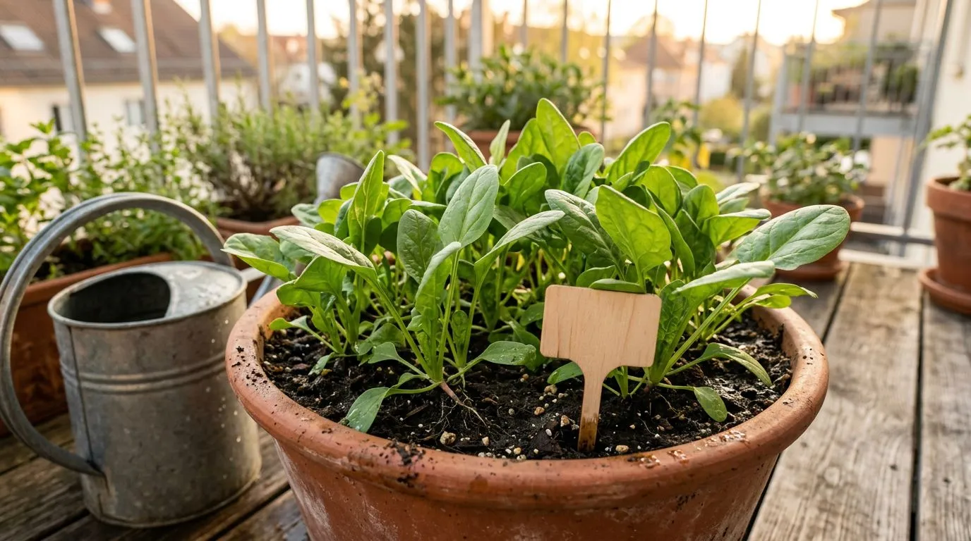 Como plantar espinafre em vaso: escolha da variedade, semeadura, rega e colheita sem erros