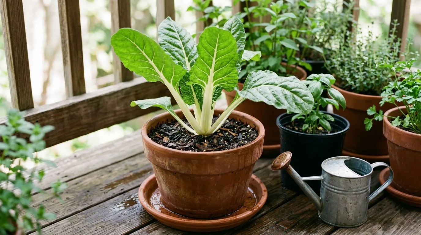 Como plantar acelga em vaso: guia completo para semear, cuidar e colher em casa