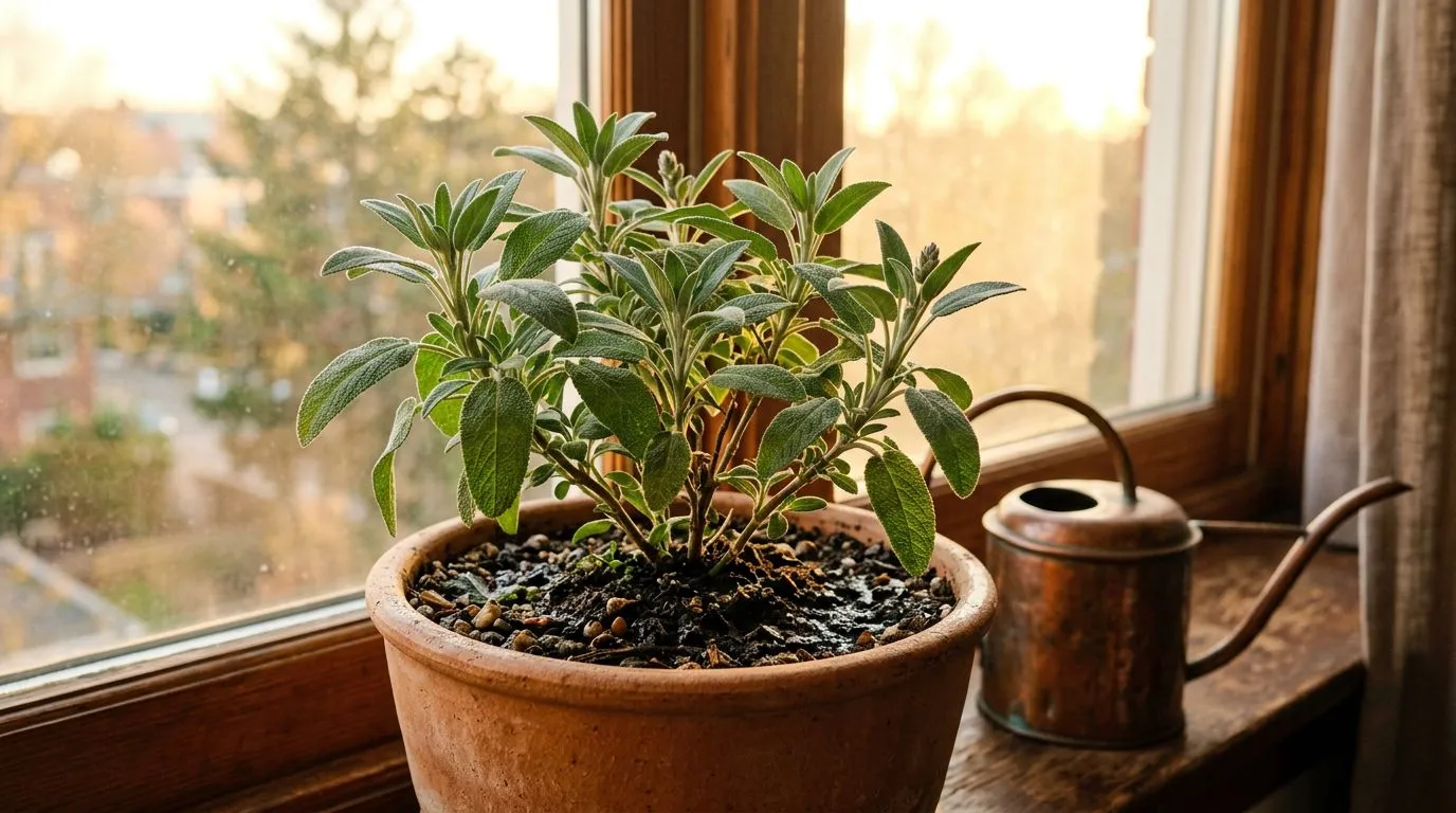 Como plantar sálvia em vaso: guia completo para acertar no plantio, na rega e na poda