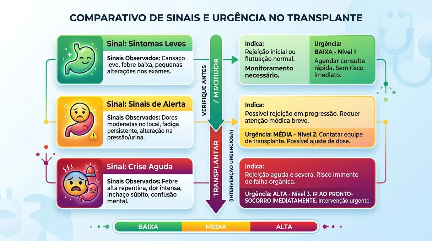 Comparação entre sinais de raízes no fundo do vaso e o nível de urgência para transplantar a planta